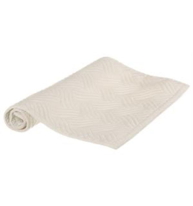 Hovedbilde Brikke wave velur krem
