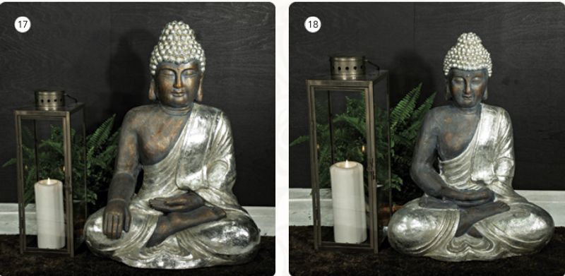 Budda silver brun s