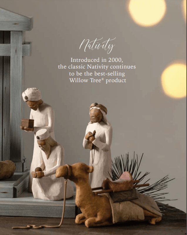 Willow Tree  Julekrybbe Sett